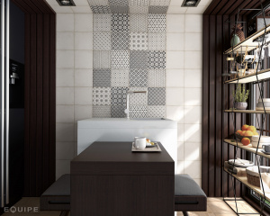 Art Nouveau Alameda Grey 24420 20x20