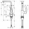 Смеситель для раковины Hansgrohe Metris S 31161000