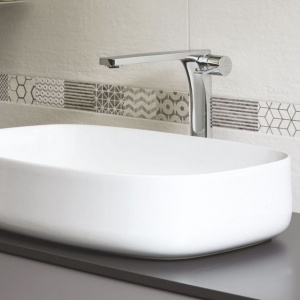 Змішувач для раковини високий Paffoni Rock, з донним клапаном Clic-Clac RO081KCR