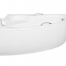 Ванна NATALIA Premium 150х100 левая подголовник+ручки, без ног и строения асимметричная