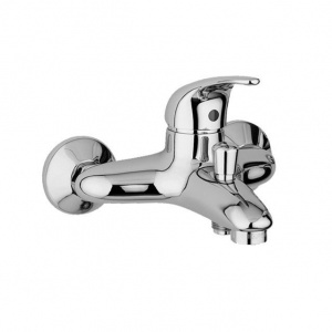 Змішувач для ванни Paffoni Nettuno due з фіксованим душовим гарнітуром, колір хром ND026CR