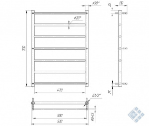 Одісей 700x530/500
