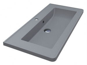 Умивальник TRES MIRASTONE GRAY