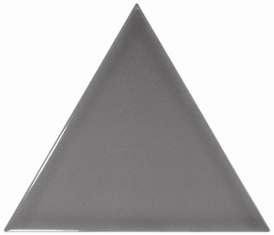 Плитка 10.8x12.4 triangolo dark grey 23817