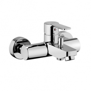 Змішувач для ванни Paffoni Red з фіксованим душовим гарнітуром, колір хром RED026CR