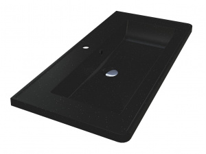 Умивальник TRES MIRASTONE BLACK SHINE