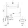 Смеситель для раковины Paffoni Effe, с донным клапаном Clic-Clac EF074KCR