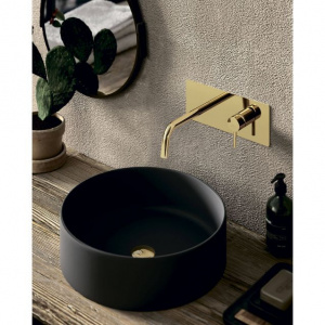 Змішувач для раковини настінний Paffoni Light, вилив 178 мм. LIG105HG