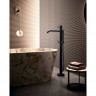 Змішувач для ванни на підлогу Paffoni Joker, колір чорний JK032NO