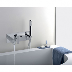 Змішувач для ванни Paffoni Red, колір хром RED001CR