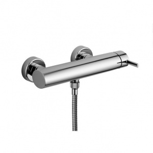 Змішувач для душу Paffoni Berry з душовим гарнітуром, колір хром BR168DCR