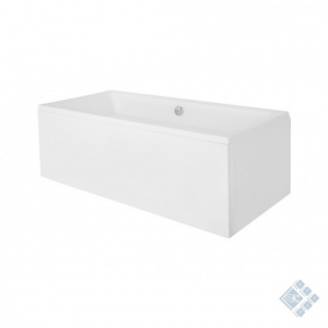 Ванна QUADRO 165х75 без ніг і ручокбез отворів під ручки