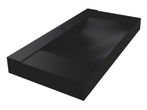 Умивальник FLY 1000 MIRASTONE BLACK SHINE