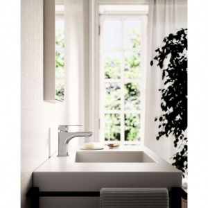 Змішувач для раковини Paffoni Sly з донним клапаном Clic-Clac SY071KCR