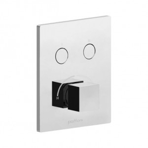 Змішувач для ванни/душу на 2 споживача Paffoni Compact Box, колір білий CPM518BO