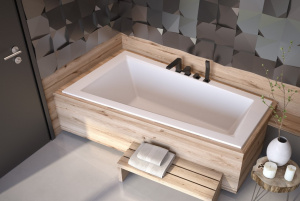 Ванна акрилова INTIMA SLIM 150х85 ліва (соло) без ніг