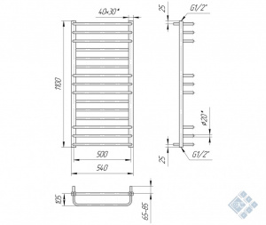 Преміум Люкс 1100x540/500