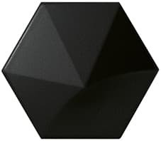 Плитка 10.7x12.4 oberland black matt 24430