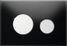 Кнопка змиву TECEloop 9240656 чорне скло глянцева