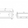 Ванна Polimat 170x75 Tola