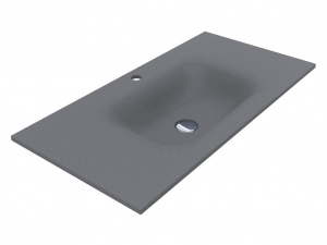 Умивальник JESSEL 900 MIRASTONE GRAY
