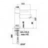 Смеситель для раковины Paffoni Stick Energy & Water Saving, без донного клапана SK071HST-EWS