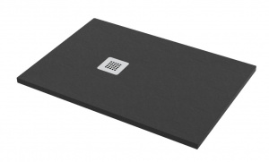 Душовий піддон Ponsi 700x1000 штучний камінь, колір графітовий