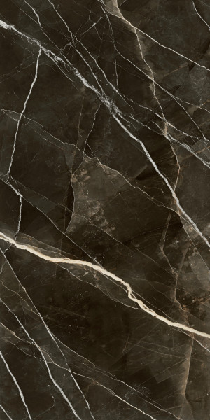 Grande Marble Look Calacatta Black Faccia A Lux Stuoiato MF8Y под мрамор глянцевая