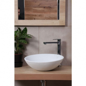 Змішувач для раковини високий Paffoni West, з донним клапаном Clic-Clac WS081KCR