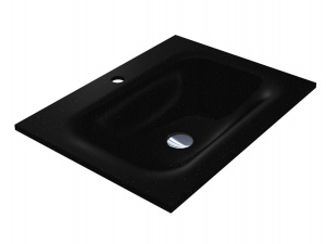Умивальник JESSEL 600 MIRASTONE BLACK SHINE