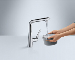 Змішувач для кухні Hansgrohe Metris Select 14883000