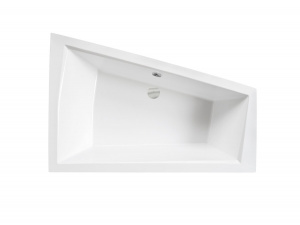 Ванна акрилова INTIMA DUO SLIM 170х125 права (соло) без ніг