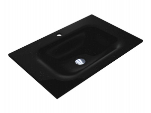 Умивальник JESSEL 700 MIRASTONE BLACK SHINE
