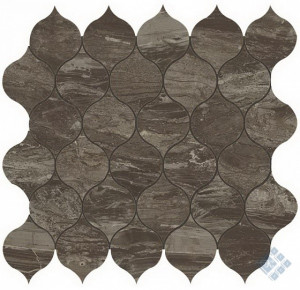 Мозаика (27,2x29,7) 9edb marvel edge absolute brown drop mosaic