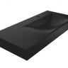 Умивальник VIOLA 1000 R MIRASTONE BLACK SHINE