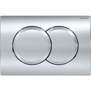 Кнопка змиву Geberit Delta01 115.107.21.1 хром