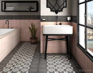 Art Nouveau Padua Black 24416 20x20