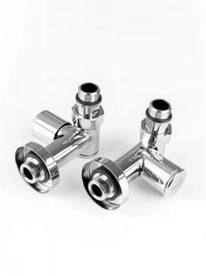 Кран кутовий під ТЕН, G1/2 комплект 2шт