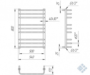 Преміум Стандарт 800x540/500