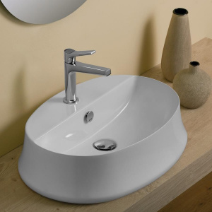 Умивальник Simas sharp 60x42 білий глянсовий (sh05)