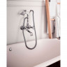 Змішувач для ванни з душовою лійкою та шлангом 1000 мм Paffoni Belinda, колір хром FBLV022CR