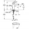 Змішувач для раковини Grohe Eurosmart New 2339430E хром одноважільний M-Size