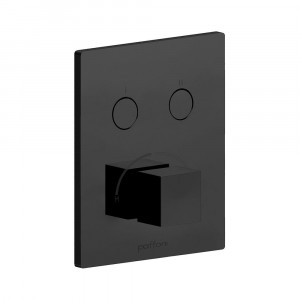 Смеситель для душа Paffoni Compact box скрытого монтажа nero opaco, цвет черный CPM518NO