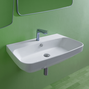 Умивальник Simas baden baden 80х45 чорний матовий (bb12)