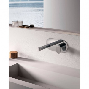 Змішувач для раковини настінний Paffoni Candy, вилив 245 мм. CA106CR