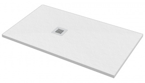 Душевой поддон Ponsi 800x1200 искусственный камень цвет белый