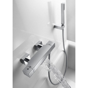 Змішувач Tres cuadro 1071749 хром для ванни термостатичний