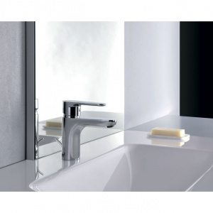 Змішувач для раковини Paffoni Green Energy Saving з донним клапаном GR075CR-ES