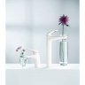 Змішувач для раковини Grohe Eurostyle високий 23570LS3 білий одноважільний XL-Size