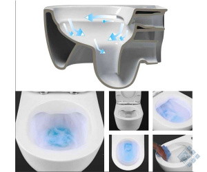 Унітаз GSG like rimless with smart clean flushing system